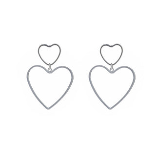 Go Dutch Label Oorhangers fine open hearts