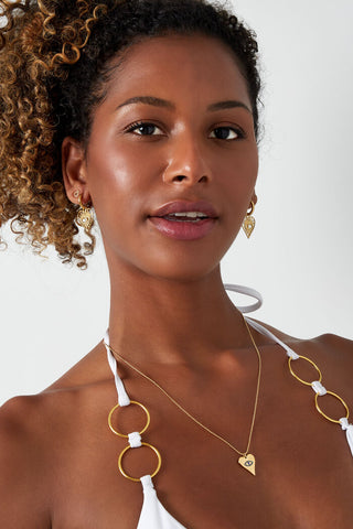 Bijoutheek Necklace Heart Eye