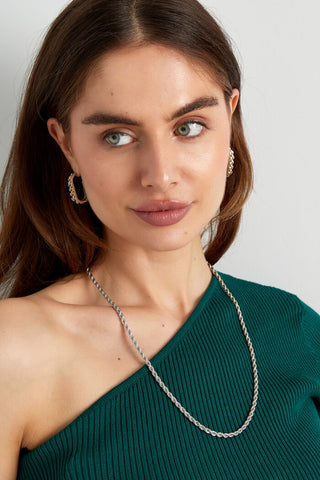 Bijoutheek Collier Twisted (3.5mm)