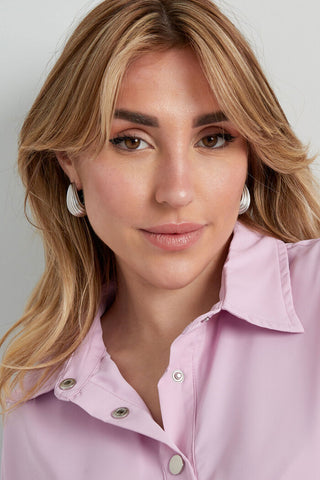 Bijoutheek Oorknoppen Druppel Open Structuur