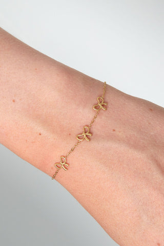 Bijoutheek Armband (Sieraad) 3 Strikjes