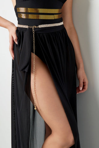 Bijoutheek  belly chain motief