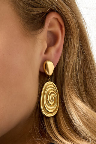Bijoutheek Oorknoppen Swirl