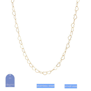 Go Dutch Label Collier hartjes chain