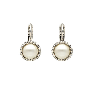 Camps & Camps Oorhangers 1A025PE Pearl White
