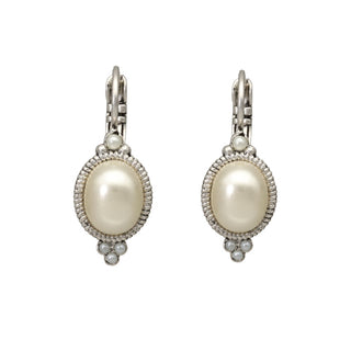 Camps & Camps Oorhangers 1A026PE Pearl White