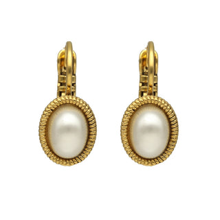 Camps & Camps Oorhangers 1D021PE Pearl White
