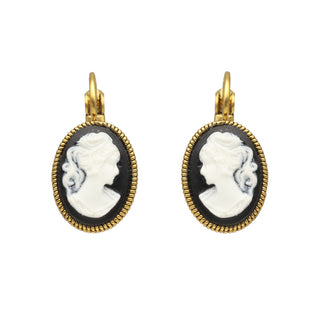 Kopen jet-black Camps & Camps Oorhangers 1D030 Cameo