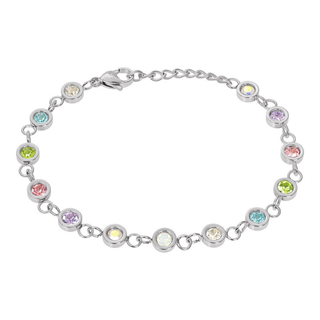 Kopen zilver iXXXi Jewelry Dames Armband Viva (17cm-20cm)