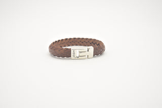 JOSH Brown Bracelet 24001-BRA-BROWN (LENGTH: 20.5-22.5 CM)