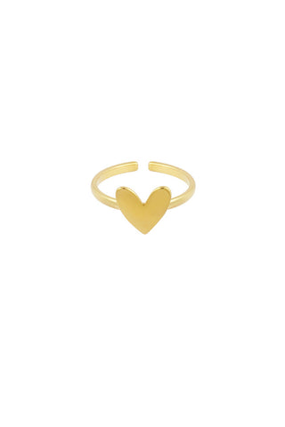 Bijoutheek Ring (Sieraad) Hart (One Size)