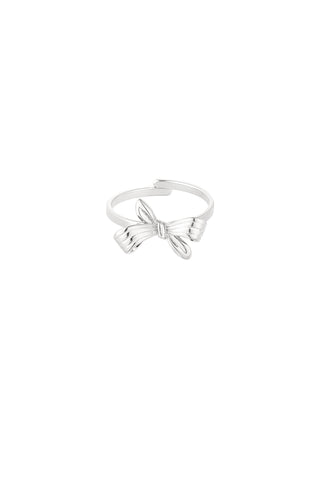 Kopen zilver Bijoutheek Ring (Sieraad) Strikje