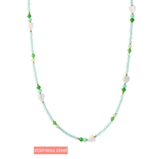 Go Dutch Label Collier hearts beads