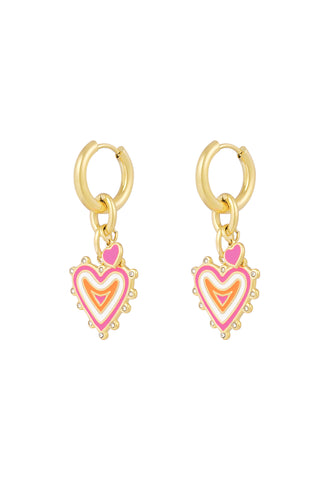 Bijoutheek Oorhangers Hart