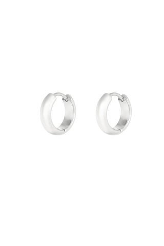 Bijoutheek Oorringen Hoop 3mm breed