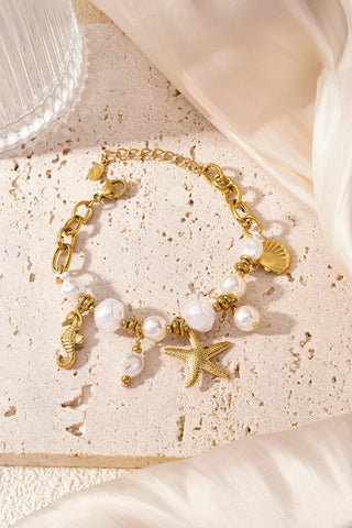 Bijoutheek Armband (Sieraad) Parels Bedels Zee