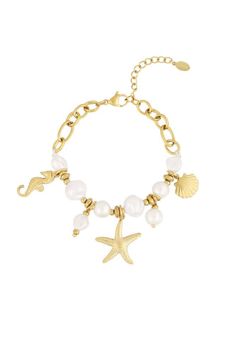 Bijoutheek Armband (Sieraad) Parels Bedels Zee