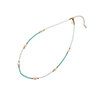 Go Dutch Label Collier pearl en beads