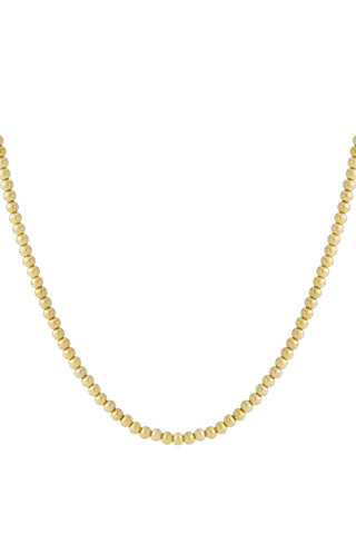 Bijoutheek Collier Ballen 6mm Glad