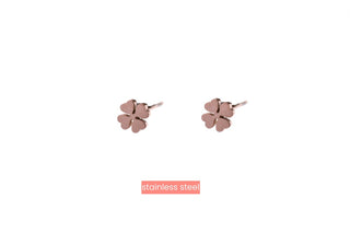 Go Dutch Label cloverleaf earring-E8840