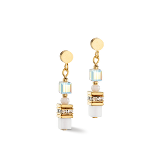 Coeur de Lion Geocube Earring Iconic Nature Chain dopamine