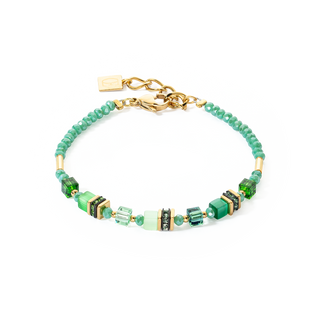 Coeur de Lion Bracelet Mini Cubes green