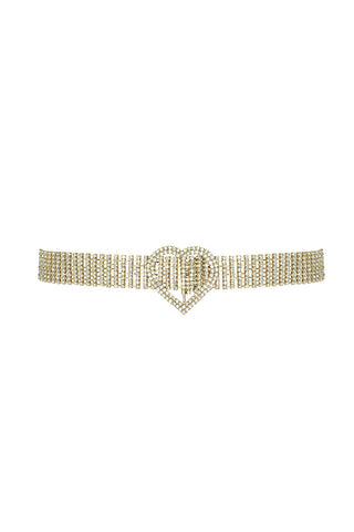 Kopen goud Bijoutheek  belly chain heart buckle