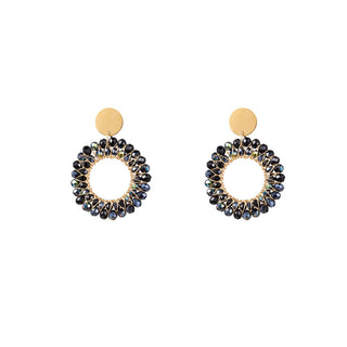 Go Dutch Label Ear studs beads circle