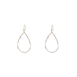 Kopen wit-mix Go Dutch Label Oorhangers elegant beads drop