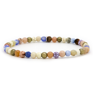 Karma Armband (Sieraad) XXS Lilac crystal  Paars 84556EL