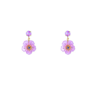 Go Dutch Label Oorknoppen long pearly flower