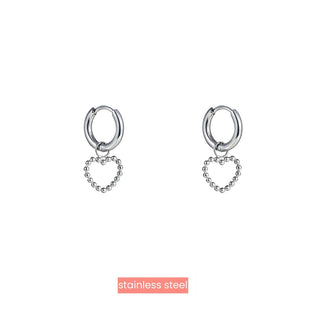 Go Dutch Label Oorknoppen hoop en dot hartje
