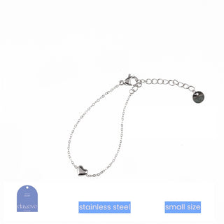 Go Dutch Label Armband (Sieraad) Kinderen - Smalle Pols - Hartje