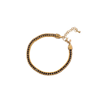 Go Dutch Label Armband (Schmuck) Rhodiumsteine
