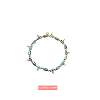Day&Eve by Go Dutch Label Armband (Sieraad) Elastisch Kralen Balletjes