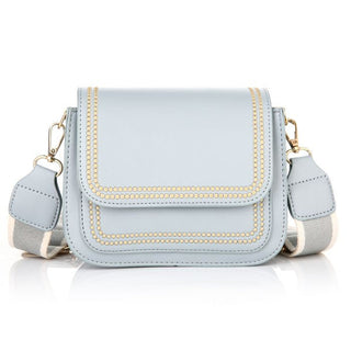Kopen licht-blauw Bijoutheek Tas Crossover double stikked