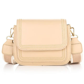 Kopen khaki Bijoutheek Tas Crossover double stikked