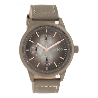 Oozoo Uhr mit Lederarmband (48 mm)