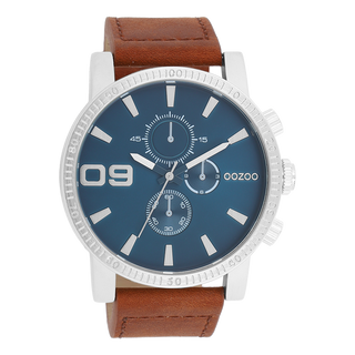 Oozoo Uhr mit Lederarmband (48 mm)