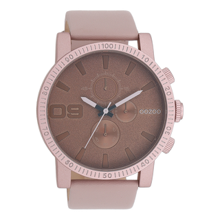 Kopen roze Oozoo Horloge met leren band (48mm)