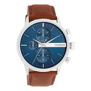 Oozoo Horloge-C11221 cognac (45mm)