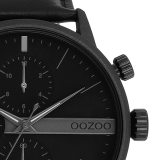 Oozoo Watch-C11224 schwarz (45mm)