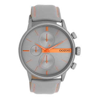 Oozoo Uhr mit Lederarmband (45 mm)