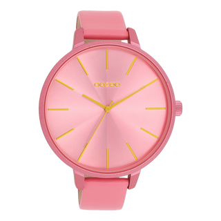 Oozoo dames Horloge met leren band (48mm)