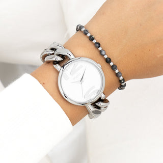 Oozoo-Uhr mit Metallarmband (40 mm)