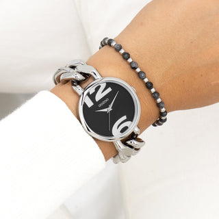Oozoo-Uhr mit Metallarmband (40 mm)