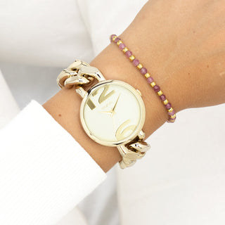 Oozoo-Uhr mit Metallarmband (40 mm)