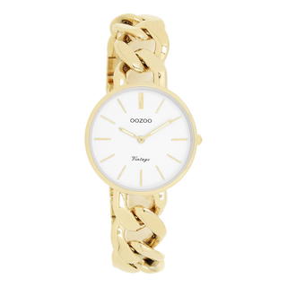 Kaufen goud-wit Oozoo Damenuhr-C20008 Nachtblau (38mm)