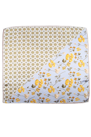 Bijoutheek Sjaal (Fashion) Gele bloemen en zonnetjes