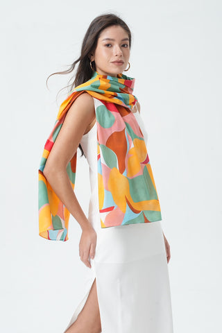 Bijoutheek Sjaal (Fashion) Bladeren